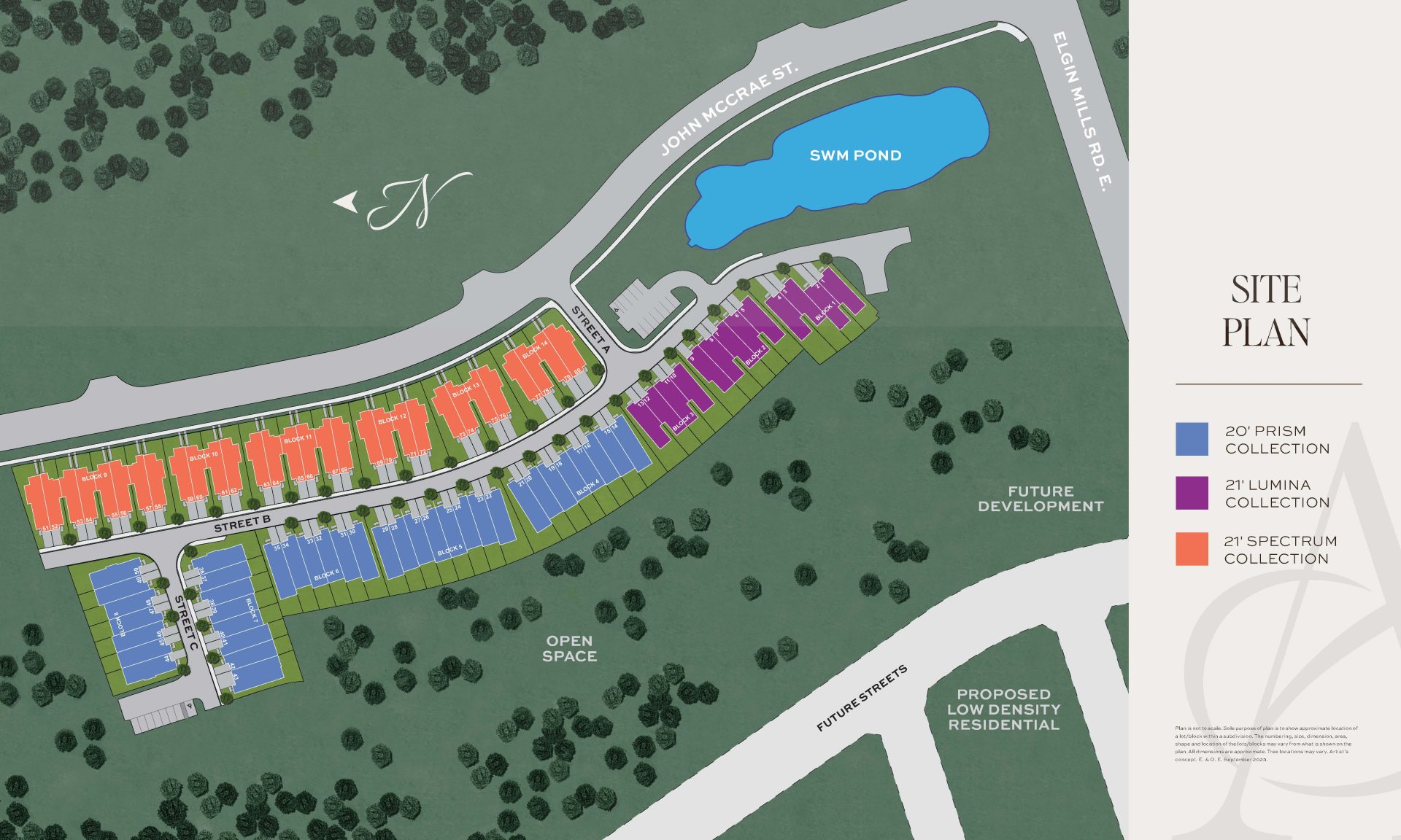Rosaleen at Auden Grand Site Plan